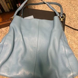 Coach Baby Blue almost perfect condition purse